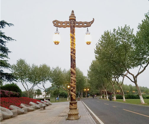 古典華表式龍柱燈 古典華表式龍柱燈